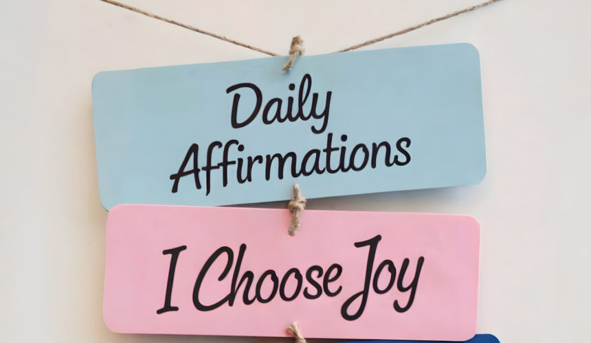 Affirmations to speak over your life